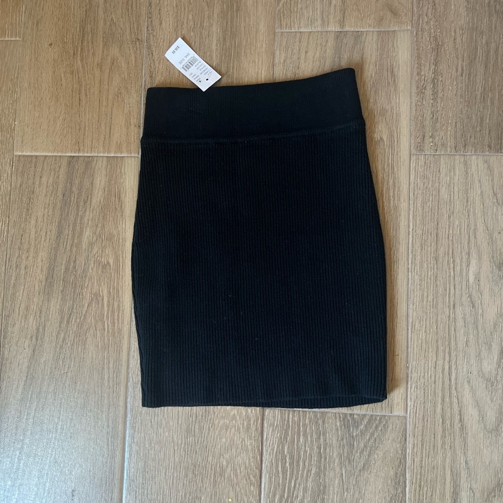 Kendall & Kylie Black Pencil Skirt
